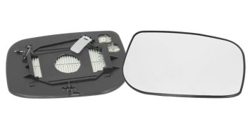 VERRE DE RÉTROVISEUR TOYOTA AVENSIS 2006-2008 AVEC SUPPORT / CHAUFFANT / CONVEXE / DROIT