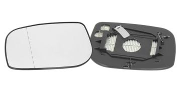 VERRE DE RÉTROVISEUR TOYOTA AVENSIS 2006-2008 AVEC SUPPORT / CHAUFFANT / ASPHÉRIQUE / GAUCHE