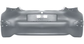 PARE-CHOCS TOYOTA AYGO 2009-2012 ARRIÈRE / AVEC APPRET