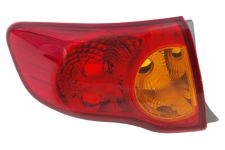 FEU ARRIÈRE TOYOTA COROLLA 2007-2010 4 PORTES / EXTÉRIEUR / GAUCHE