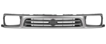 GRILLE TOYOTA HILUX 1998-2002 FACE AVANT GRIS / ARGENT 