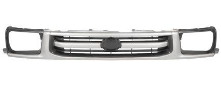 GRILLE TOYOTA HILUX 1998-2002 FACE AVANT / 4WD / GRIS / ARGENT 