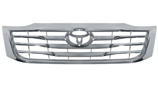 GRILLE TOYOTA HILUX 2011-2016 FACE AVANT / CHROMÉE 