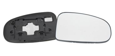 VERRE DE RÉTROVISEUR TOYOTA IQ 2009-2015 AVEC SUPPORT / CONVEXE / DROIT