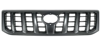 GRILLE TOYOTA LAND CRUISER PRADO FJ120 2003-2009 FACE AVANT / ARGENTÉE / NOIRE 