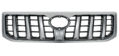 GRILLE TOYOTA LAND CRUISER PRADO FJ120 2003-2009 FACE AVANT / CHROMÉE / ARGENTÉE / NOIRE 