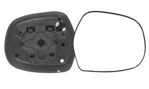 VERRE DE RÉTROVISEUR TOYOTA LAND CRUISER PRADO FJ120 2003-2009 AVEC SUPPORT / CHAUFFANT / CONVEXE / DROIT