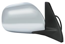 RÉTROVISEUR TOYOTA LAND CRUISER PRADO FJ120 2003-2009 ÉLÉCTRIQUE / RABATTABLE ÉLÉCTRIQUEMENT / CHROMÉ / DROIT