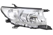 PHARE AVANT TOYOTA LAND CRUISER PRADO FJ150 2018-2023 BASE CHROMÉE / DROIT