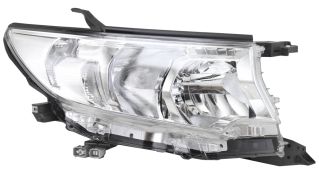 PHARE AVANT TOYOTA LAND CRUISER PRADO FJ150 2018-2023 BASE CHROMÉE / DROIT