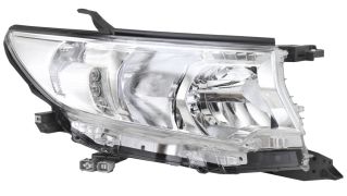 PHARE AVANT TOYOTA LAND CRUISER PRADO FJ150 2018-2023 BASE CHROMÉE / LED / DROIT