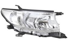 PHARE AVANT TOYOTA LAND CRUISER PRADO FJ150 2018-2023 BASE CHROMÉE / LED / DROIT