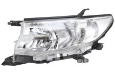 PHARE AVANT TOYOTA LAND CRUISER PRADO FJ150 2018-2023 BASE CHROMÉE / LED / GAUCHE