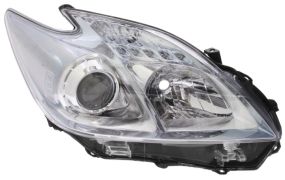 PHARE TOYOTA PRIUS 2010-2012 CHROMÉ BLEU / DROIT