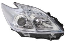 PHARE AVANT TOYOTA PRIUS 2009-2012 CHROMÉ BLEU / DROIT