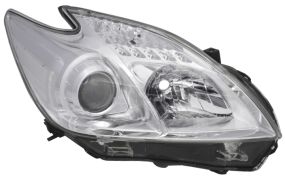 PHARE AVANT TOYOTA PRIUS 2009-2012 CHROMÉ / DROIT