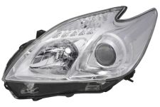 PHARE AVANT TOYOTA PRIUS 2009-2012 CHROMÉ / GAUCHE