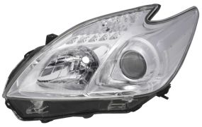 PHARE AVANT TOYOTA PRIUS 2009-2012 CHROMÉ / GAUCHE