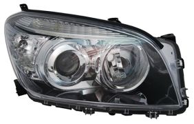 PHARE AVANT TOYOTA RAV4 2006-2009 BASE NOIRE / DROIT