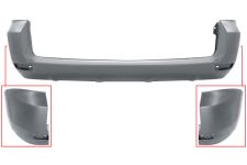 PARE-CHOCS TOYOTA RAV4 2006-2009 ARRIÈRE / SANS MOULURES 