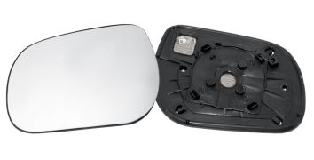 VERRE DE RÉTROVISEUR TOYOTA RAV4 2006-2009 AVEC SUPPORT / CHAUFFANT / CONVEXE / GAUCHE