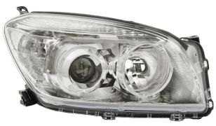 PHARE AVANT TOYOTA RAV4 2006-2009 BASE CHROMÉE / AVEC MOTEUR / DROIT