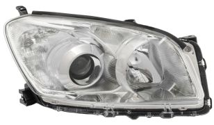 PHARE AVANT TOYOTA RAV4 2009-2010 BASE CHROMÉE / DROIT