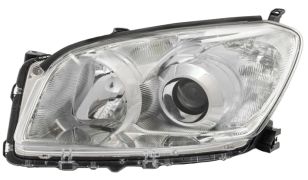 PHARE AVANT TOYOTA RAV4 2009-2010 BASE CHROMÉE / GAUCHE