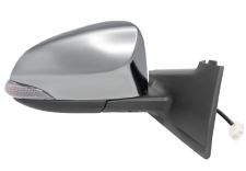 RÉTROVISEUR TOYOTA YARIS 2011-2014 ÉLÉCTRIQUE / FEU CLIGNOTANT / CHROMÉ / DROIT