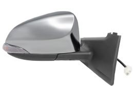 RÉTROVISEUR TOYOTA YARIS 2011-2014 ÉLÉCTRIQUE / CHAUFFANT / FEU CLIGNOTANT / CHROMÉ / DROIT