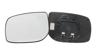 VERRE DE RÉTROVISEUR TOYOTA YARIS 2006-2009 AVEC SUPPORT / CONVEXE / GAUCHE