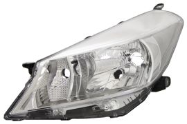 PHARE AVANT TOYOTA YARIS 2011-2014 BASE CHROMÉE / GAUCHE