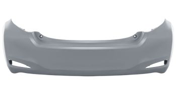 PARE-CHOCS TOYOTA YARIS 2011-2014 ARRIÈRE / AVEC APPRET