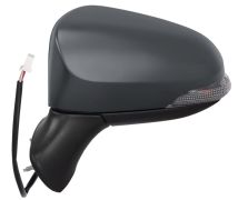 RÉTROVISEUR TOYOTA AVENSIS 2015-2018 ÉLÉCTRIQUE / CHAUFFANT / FEU CLIGNOTANT / RABATTABLE ÉLÉCTRIQUEMENT / AVEC APPRET / GAUCHE