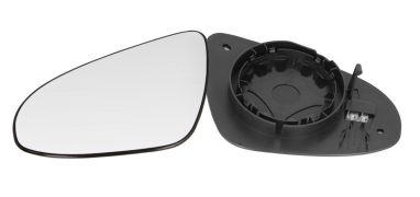 VERRE DE RÉTROVISEUR PEUGEOT 108 2014-> AVEC SUPPORT / CHAUFFANT / CONVEXE / GAUCHE
