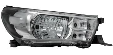 PHARE AVANT TOYOTA HILUX 2016-2021 BASE CHROMÉE / DROIT