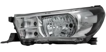 PHARE AVANT TOYOTA HILUX 2016-2021 BASE CHROMÉE / GAUCHE