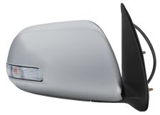 RÉTROVISEUR TOYOTA HILUX 2016-2021 ÉLÉCTRIQUE / FEU CLIGNOTANT / COQUE CHROMÉE / DROIT