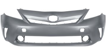 PARE-CHOCS TOYOTA PRIUS+ 2012-2015 AVANT / AVEC TROUS CAPTEUR / AVEC APPRET