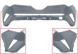 PARE-CHOCS TOYOTA C-HR 2016-2020 AVANT / AVEC APPRET