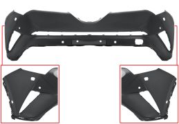 PARE-CHOCS TOYOTA C-HR 2016-2020 AVANT / AVEC LAVEPHARES / AVEC 4 CAPTEUR / AVEC PARK ASSIST