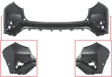 PARE-CHOCS TOYOTA C-HR 2020-2023 ARRIÈRE / SUPÉRIEUR / AVEC 2 CAPTEUR / AVEC PARK ASSIST