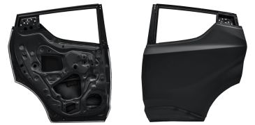 PORTE TOYOTA C-HR 2016-2020 ARRIÈRE GAUCHE