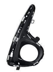 GRILLE TOYOTA YARIS 2017-2020 PARE-CHOCS AVANT / AVEC ANTIBROUILLARD / NOIRE BRILLANTE / DROITE