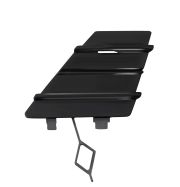 COUVRE CROCHET TOYOTA YARIS 2017-2020 GRILLE AVANT / NOIR BRILLANT