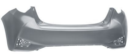 PARE-CHOCS TOYOTA YARIS 2017-2020 ARRIÈRE / AVEC APPRET