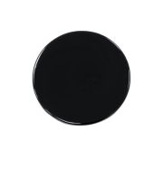 COUVRE CROCHET TOYOTA YARIS 2017-2020 GRILLE AVANT / NOIR BRILLANT / FORME RONDE / CENTRAL