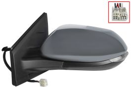 RÉTROVISEUR TOYOTA YARIS 2020-2024 ÉLÉCTRIQUE / FEU CLIGNOTANT / AVEC APPRET / GAUCHE