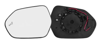 VERRE DE RÉTROVISEUR TOYOTA YARIS 2020-2024 AVEC SUPPORT / CHAUFFANT / SIDE ASSIST / CONVEXE / GAUCHE