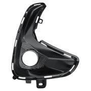 GRILLE TOYOTA YARIS 2020-2024 PARE-CHOCS AVANT / AVEC ANTIBROUILLARD / NOIRE BRILLANTE / DROITE